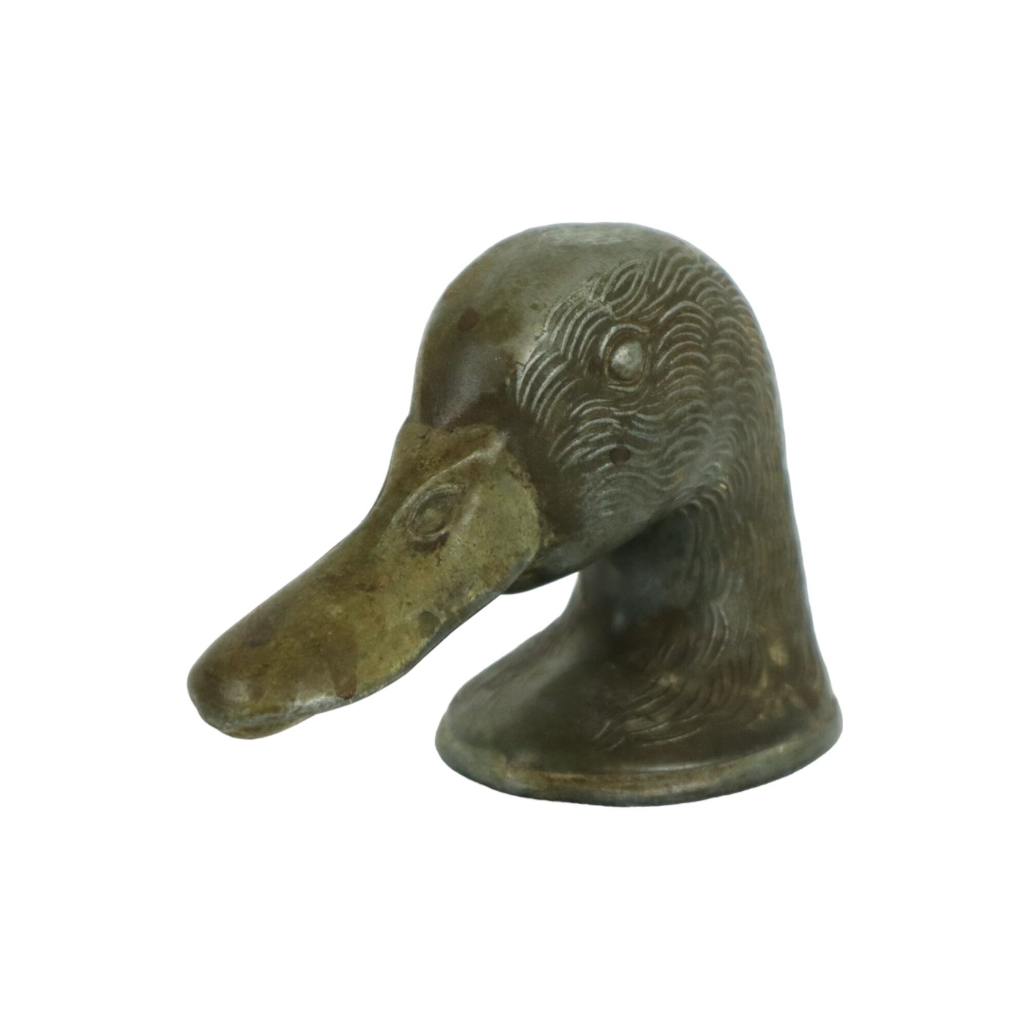 Ducky paris pewter bottle opener brass collector's item bar 1940s