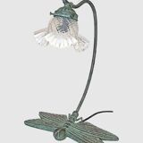 Art Nouveau style lamp "Dragonfly"