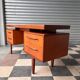 Gplan teak dressing table / desk / console