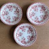 5 deep plates Sarreguemines