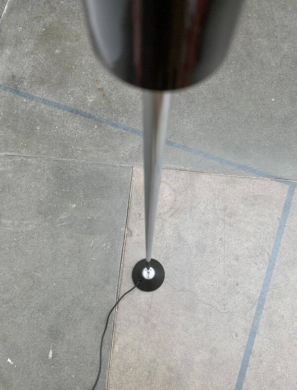 Lampe sur pied allemande ES 57 mid-century par Egon Eiermann pour Tecnolumen