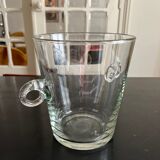 Glass ice bucket
