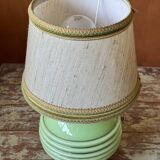 Opaline bedside lamp
