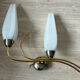 Pair of vintage 60s wall lights