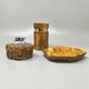 1960s Mid-Century Modern Italian Alabaster Smoking Set by Romano Bianchi -