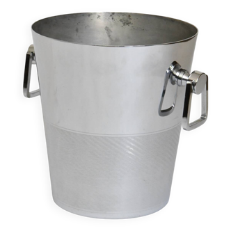 Champagne bucket, design by André Leroy for Henri Abelé.