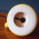 1950s ceramic lamp base in the shape of a hand candle holder