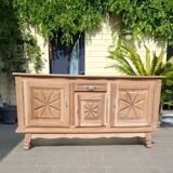 Airbrushed basque sideboard