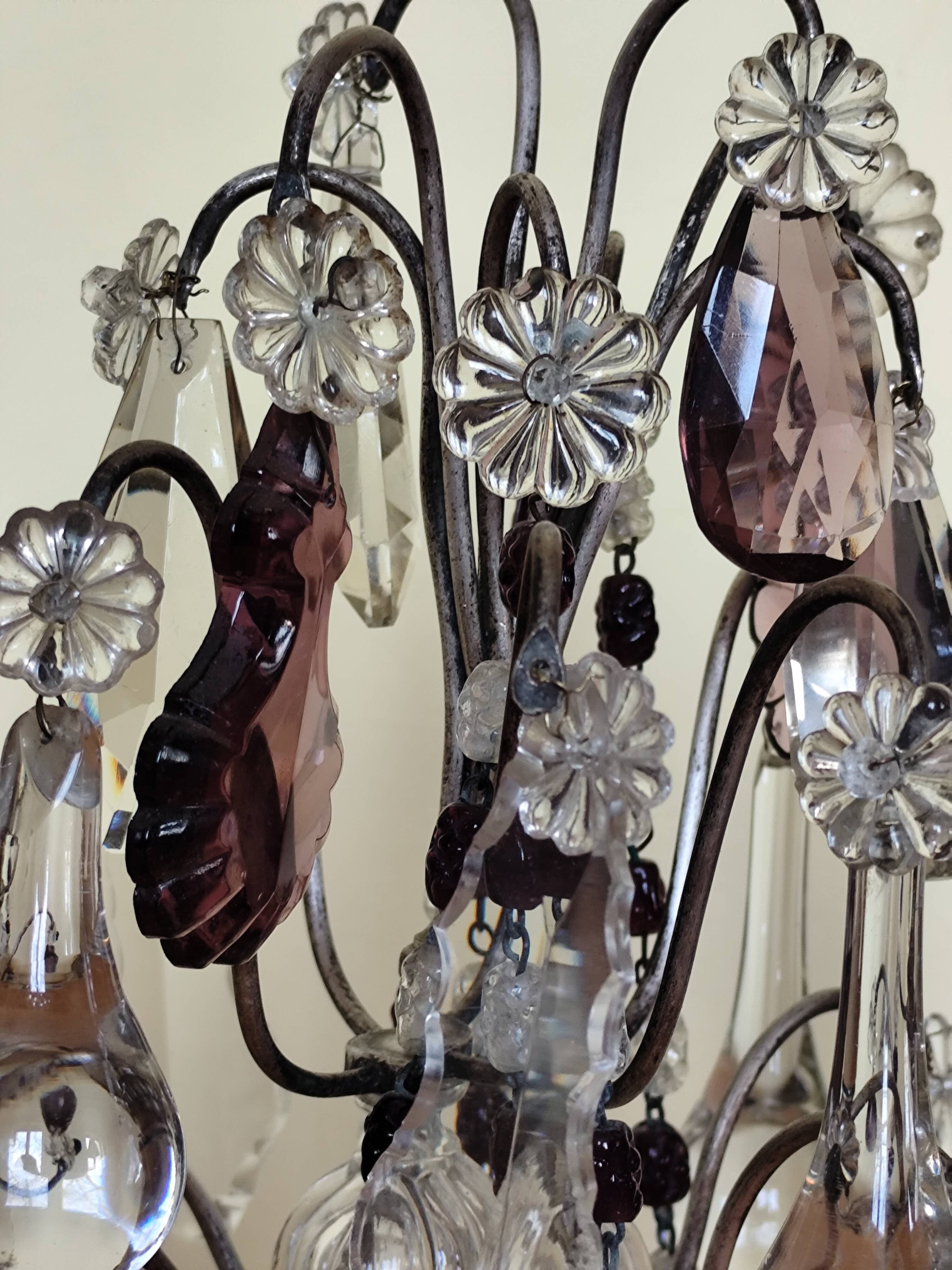 Pair of candelabra lamps