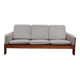 Canapé scandinave en teck et laine À.S mobler vintage années 60 design danois