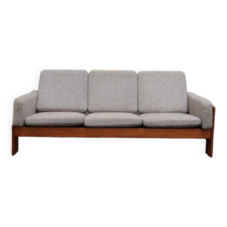 Canapé scandinave en teck et laine À.S mobler vintage années 60 design danois