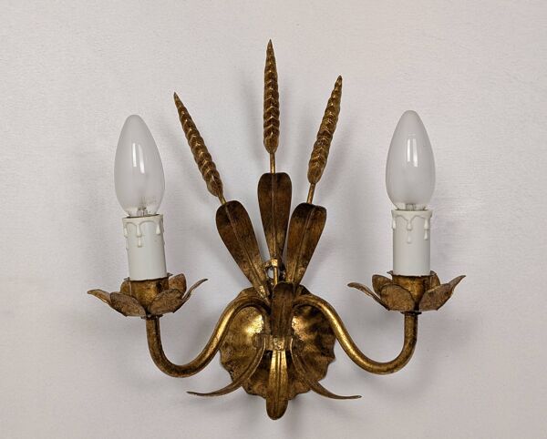 Paire appliques épis de blé