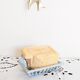 Vintage blue enamel soap dish, 1940s