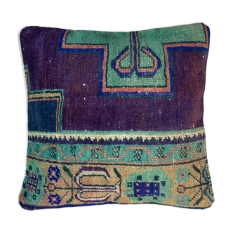 Vintage turkish rug cushion cover 45 x 45 cm