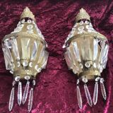 Pair of wall lamps