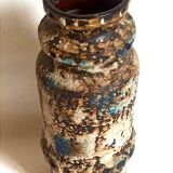 Dieter Peter terracotta vase West Germany late 1960s Height 40 cm