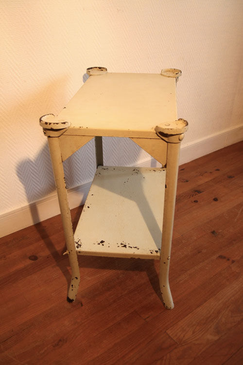 Industrial side table