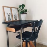 Schoolboy desk with locker