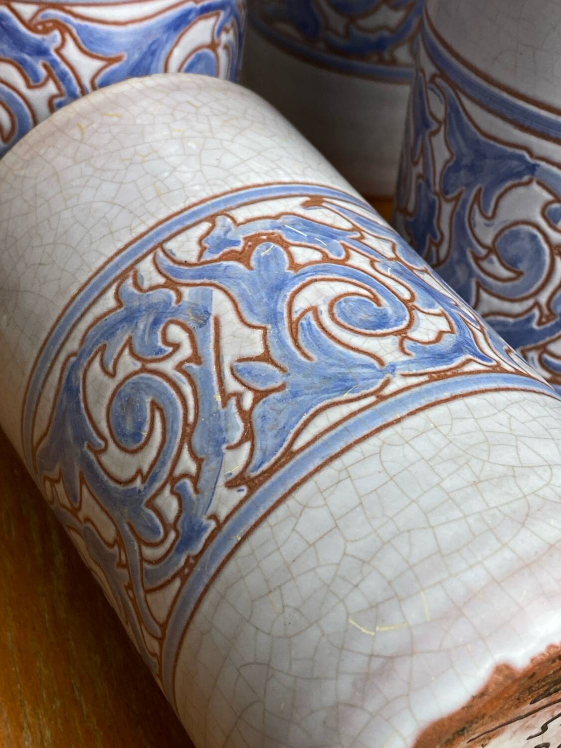 Ceramic orangeade set