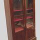 Louis Philippe display case in mahogany and mahogany veneer 19th century