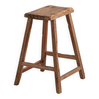 Antique high stool (c.1900) #6