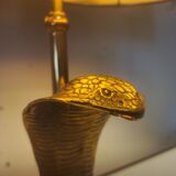 Full Brass Cobra Table Lamps