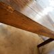 Wooden coffee table
