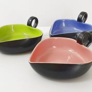Suite de 3 vide-poches vintage 1960