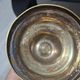 Pair of antique brass candlesticks / Vintage candle holders