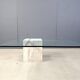 Travertine and brass coffee table by Artedi, 1980s