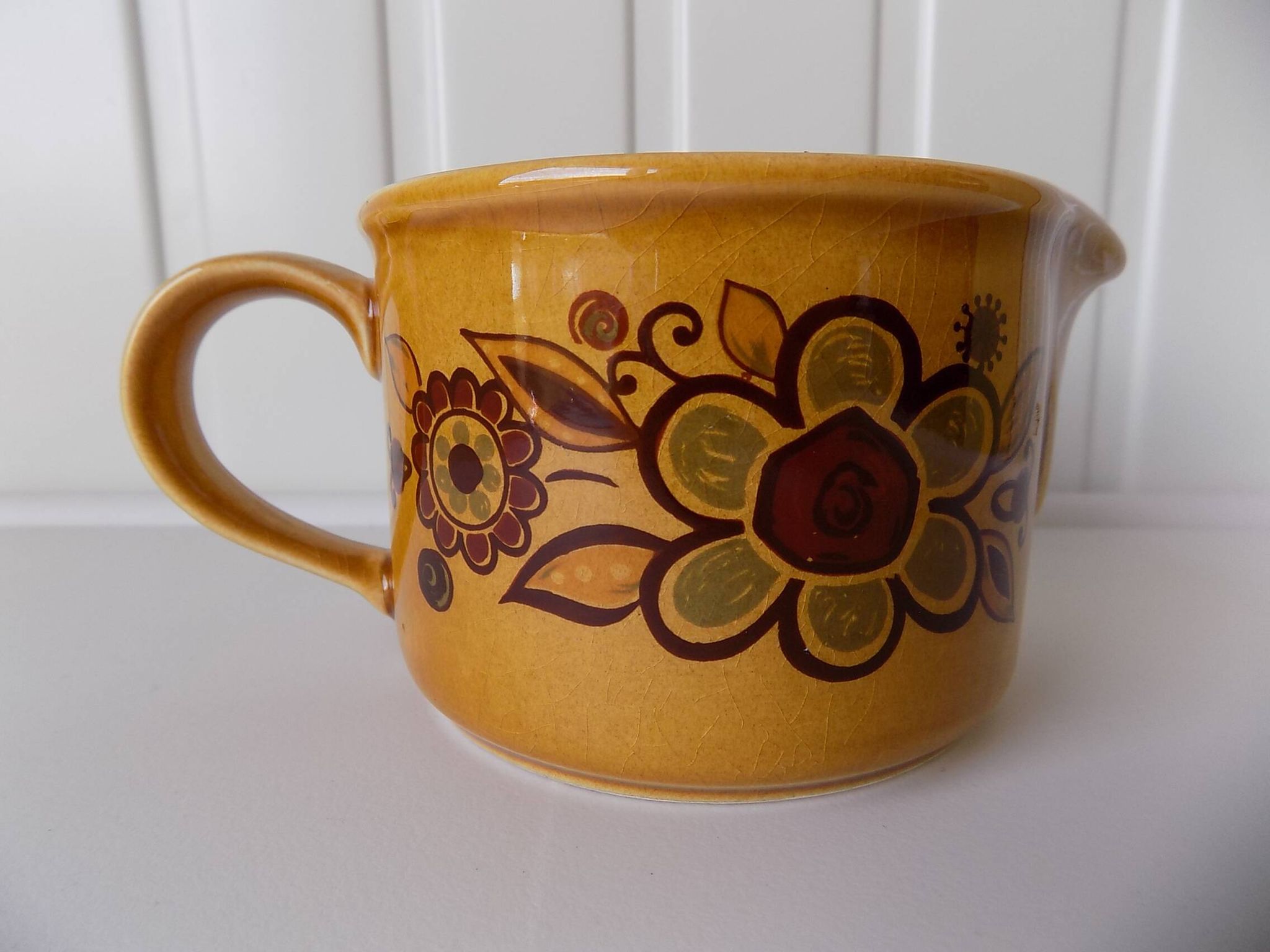 Small Palissy pitcher (vintage)