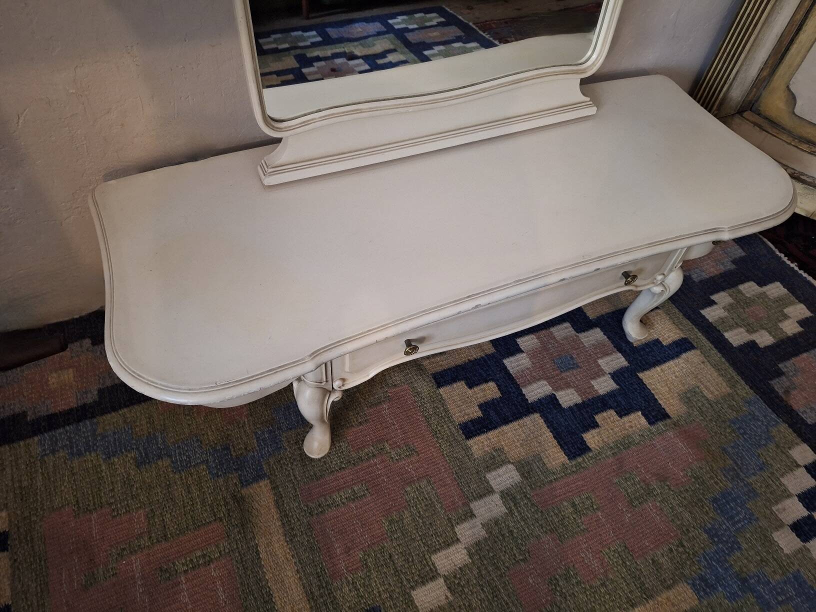 Vintage Boho standing mirror 1970-80