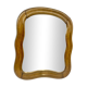 Wood wall mirror 26x30cm