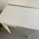 Old small table with a white patina / desk