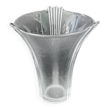 Vase à fleurs de style Art déco - années 1980