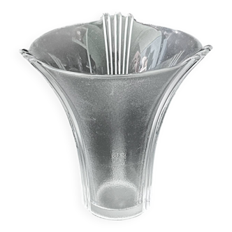 Art Deco Revival Flower Vase - 1980s