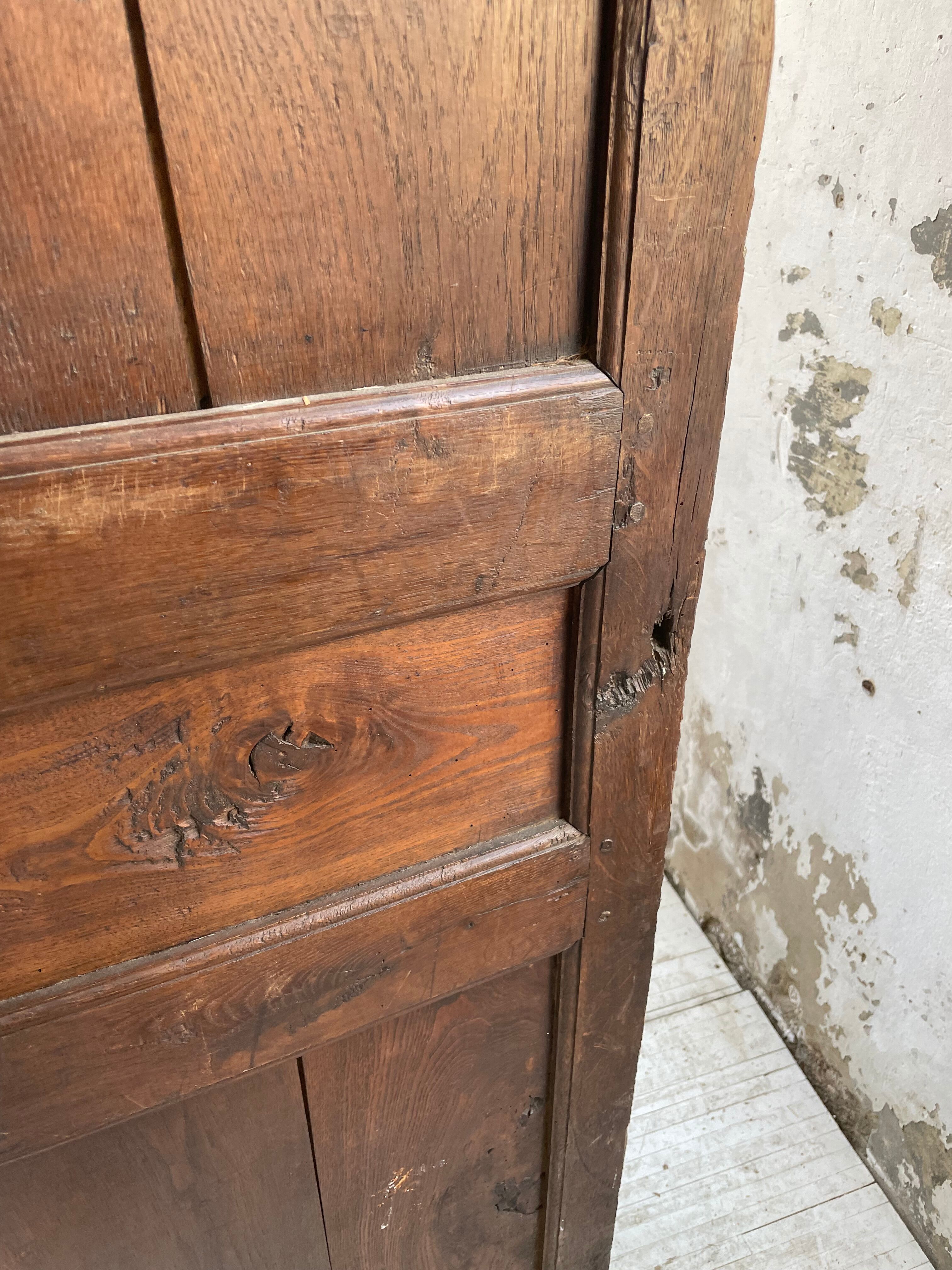 Savoyard solid oak cabinet XVIIIth