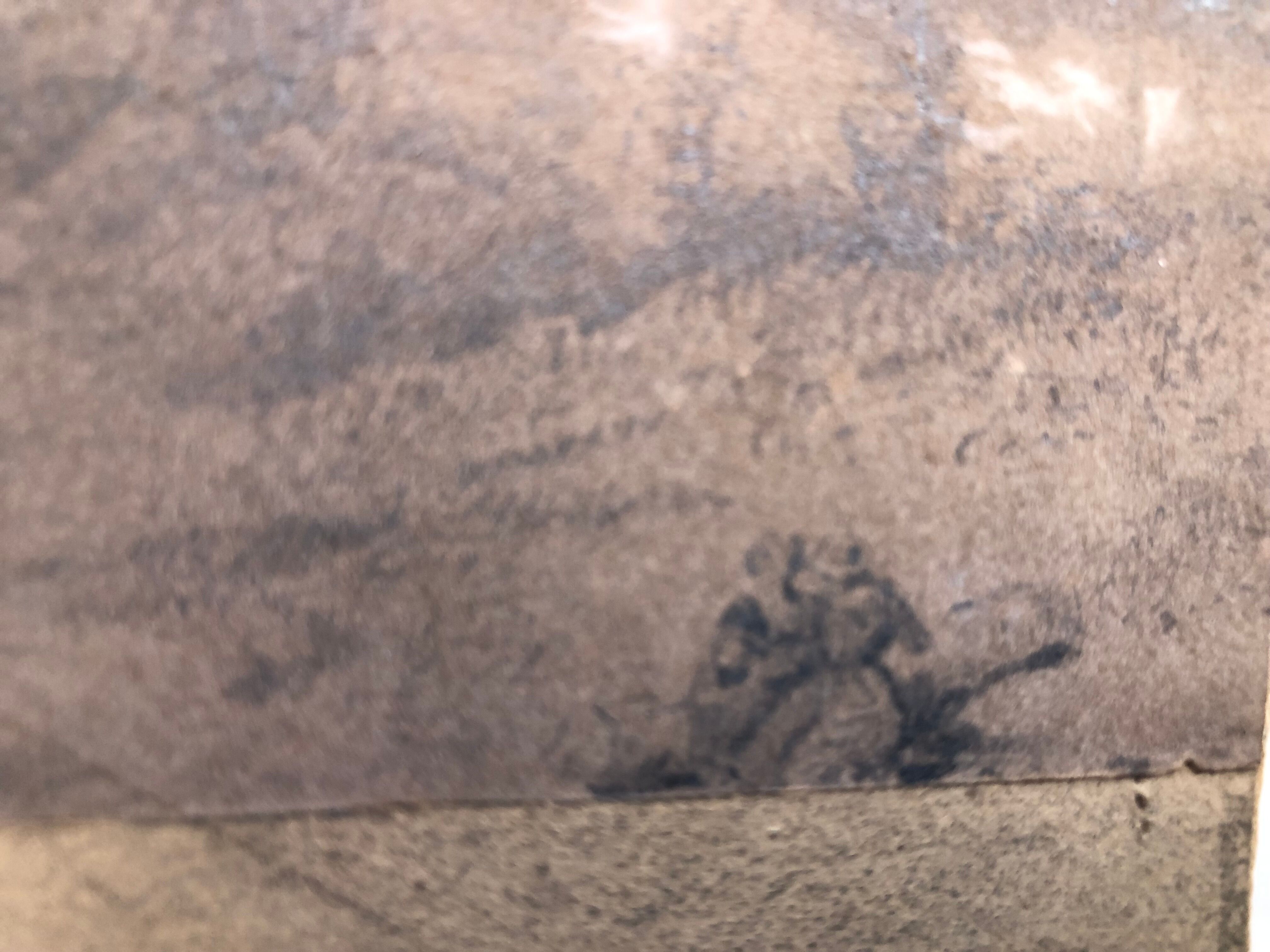 Collage drawings in graphite and white chalk 1872