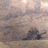 Collage drawings in graphite and white chalk 1872