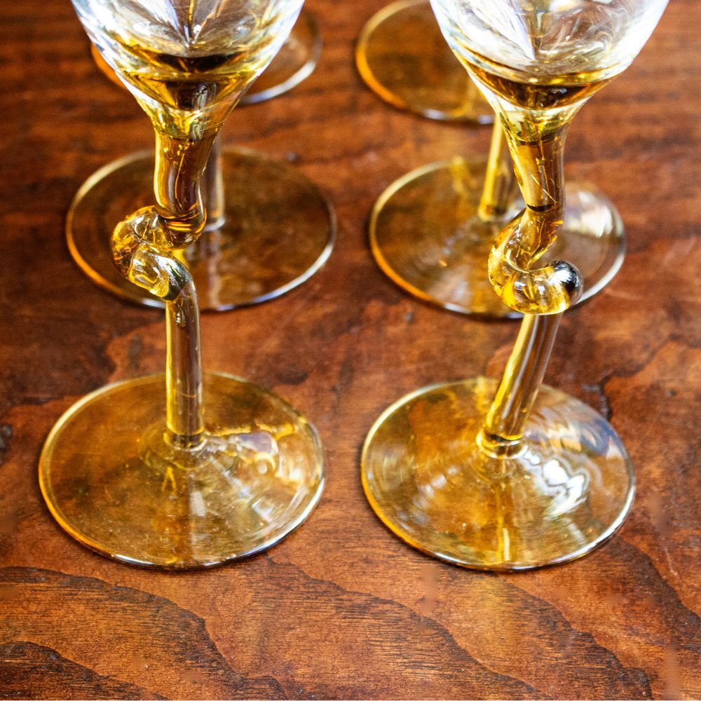 Champagne glasses