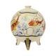 Rare Art Deco Vase Fish Orchids France 1920s