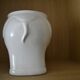 White elephant pot cover