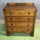 Commode anglaise Art déco en chêne
