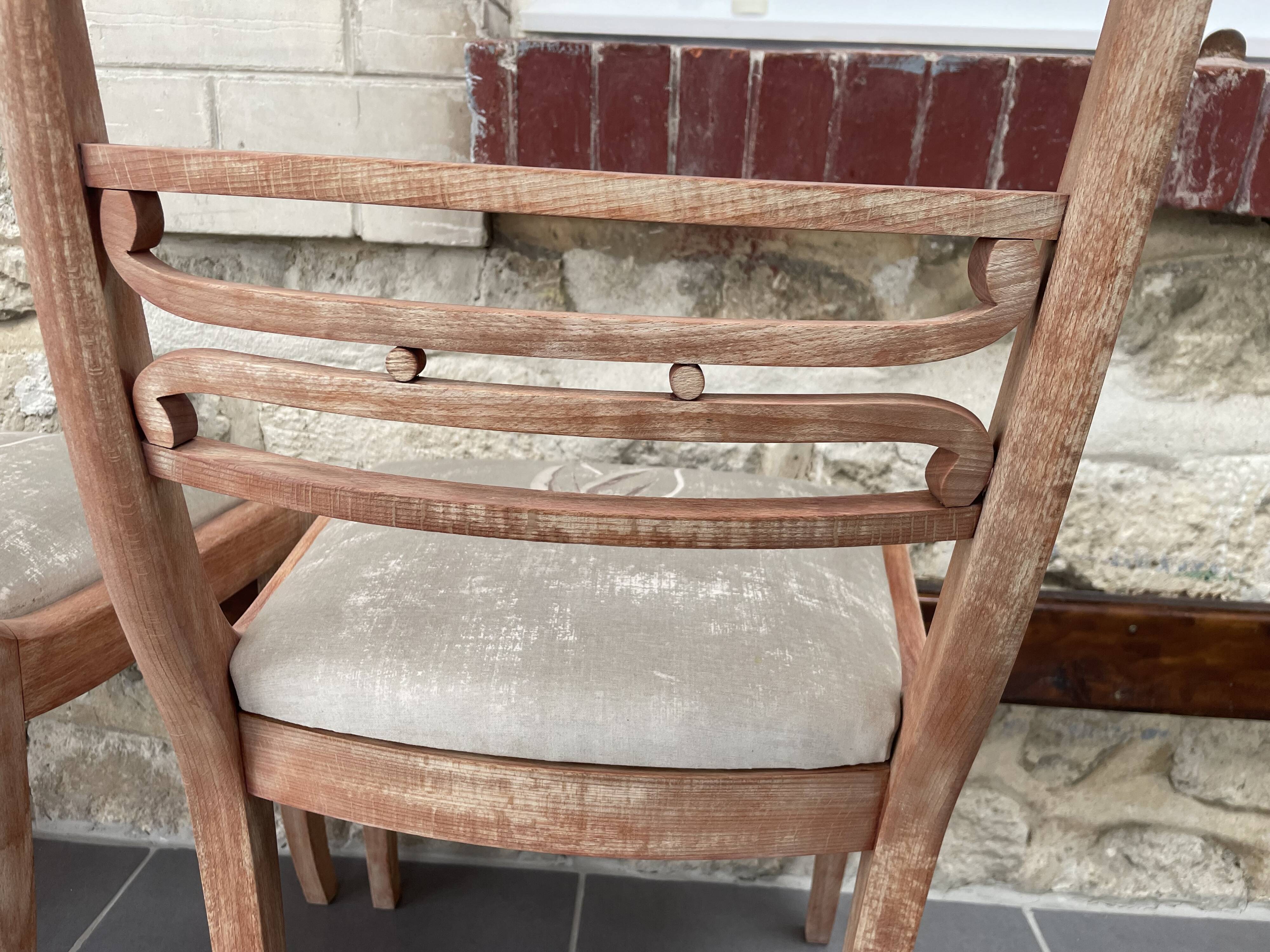 4 chairs signed M Hirch from the 50s/60s.