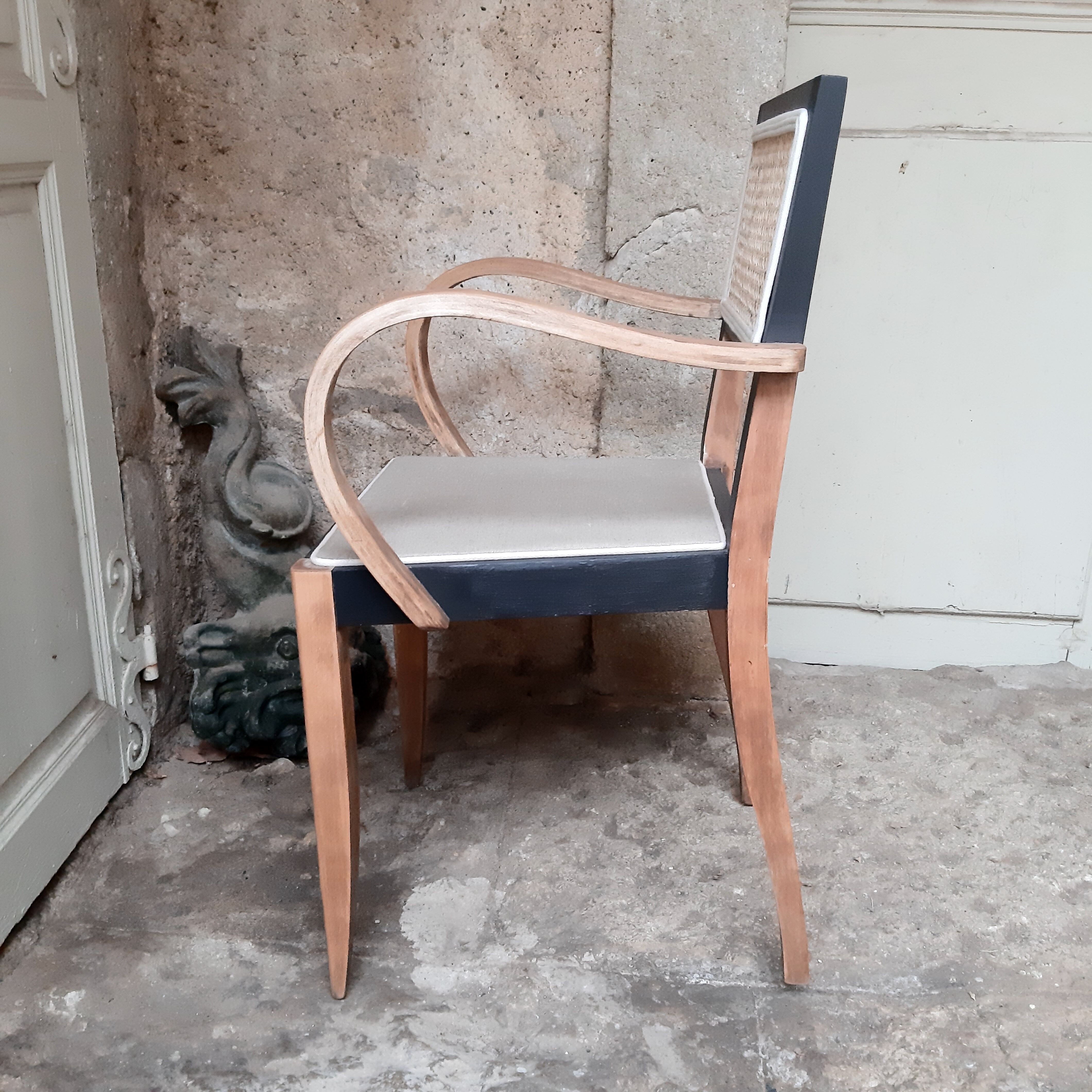 Bridge armchair pair