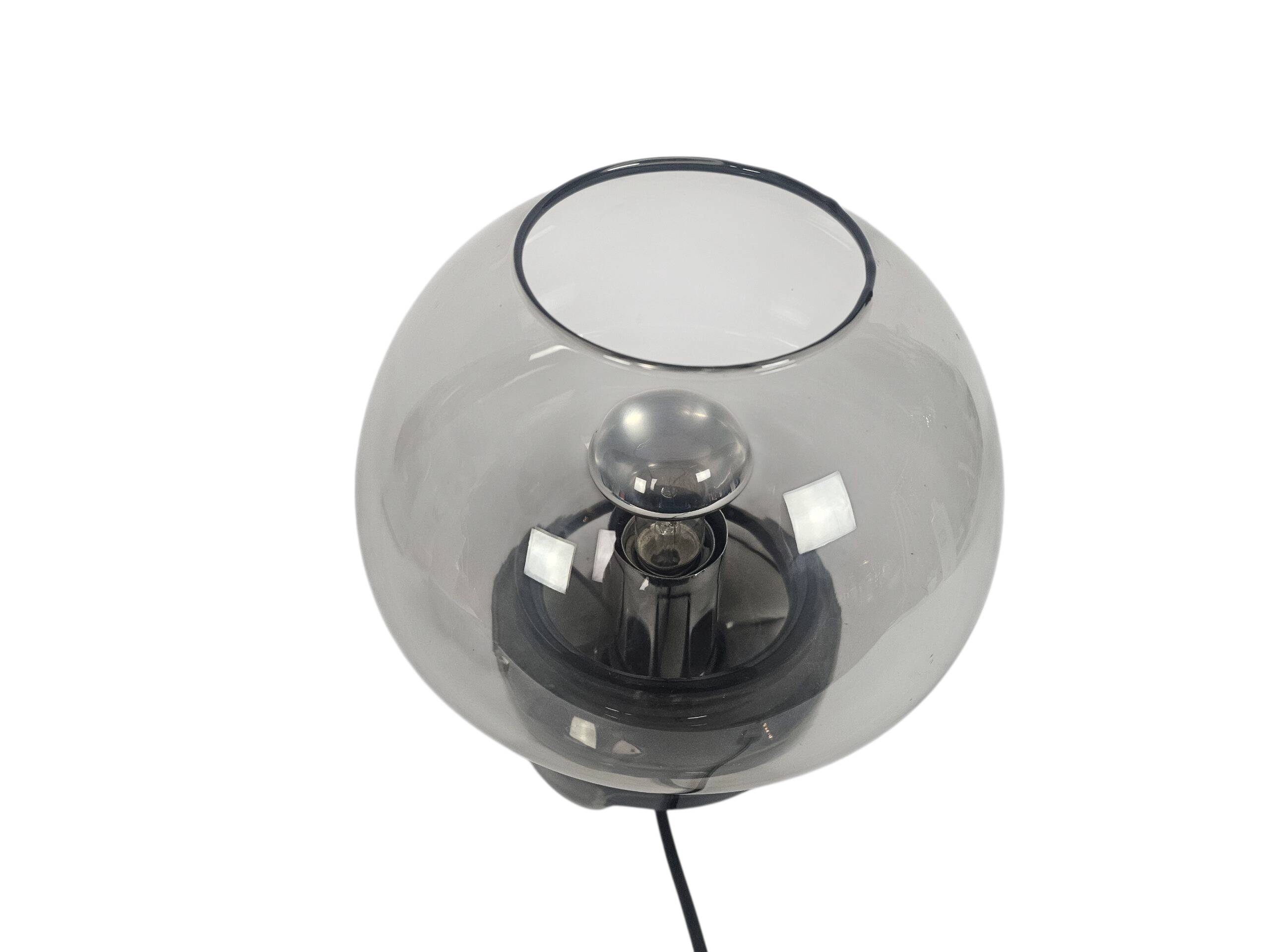 Süssmuth Leuchten - Mushroom Lamp - 'Smoked' glass - Germany - 1970's