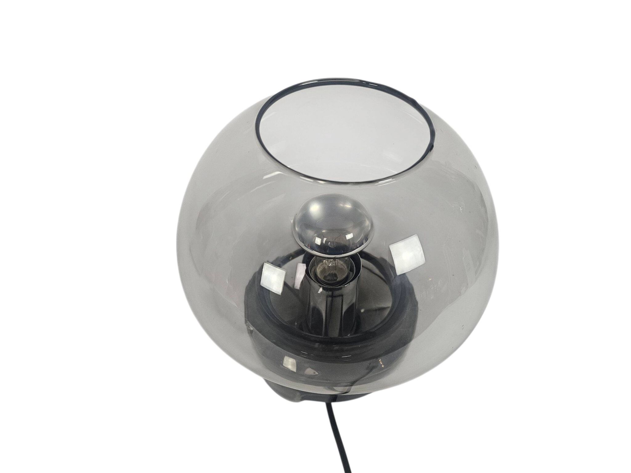 Süssmuth Leuchten - Mushroom Lamp - 'Smoked' glass - Germany - 1970's