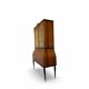 Secretary credenza in marquetry in the Italian Louis XV style from the mid-century, 1960.