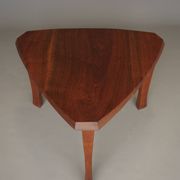 Anthroposophical Organic Coffee Table in walnut, 1950s