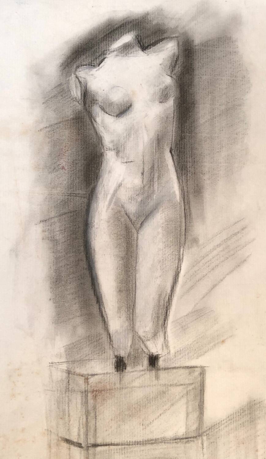 Illustration "Venus" Charcoal